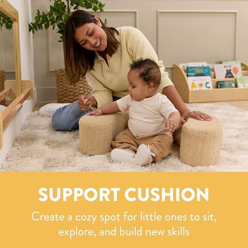 Back2School Express Sit 'n' Support Ring-Shaped Floor Cushion, Sand