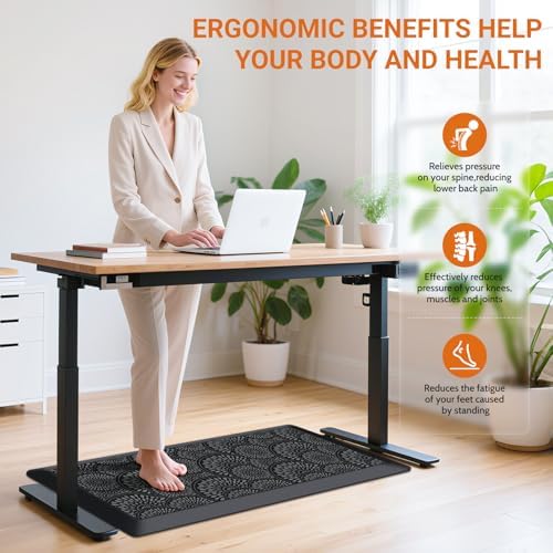 Mattitude 4/5 Inch Kitchen Mat, Waterproof Non-Slip Standing Mats and Rugs