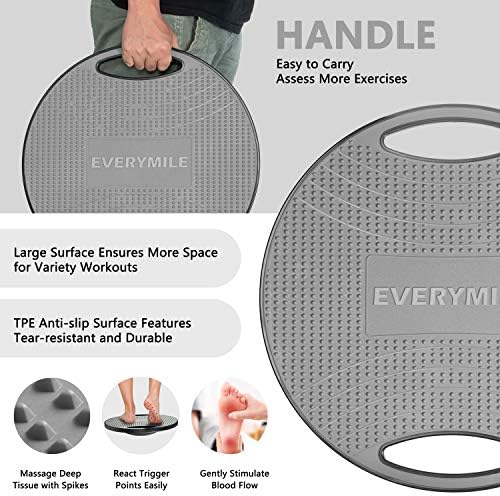 Wobble Exercise Balance Board, No-Skid Surface