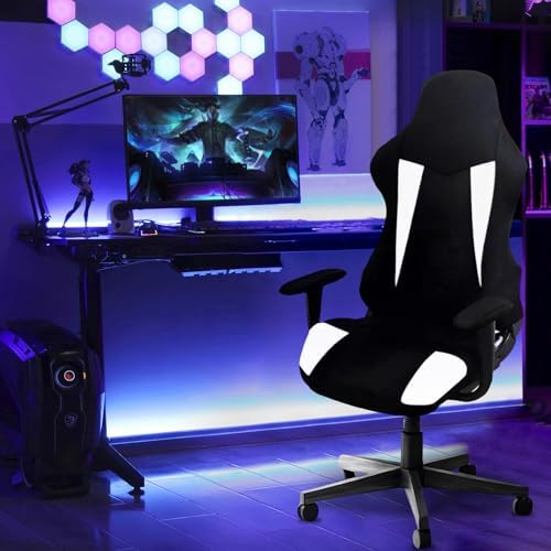 PEKJI Gaming Chair Covers Only, Stretchable Thick Breathable Wear Resistant