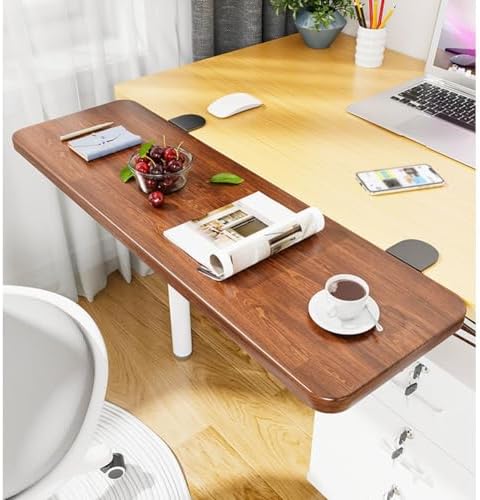 Ergonomic Desk Extender Tray, Foldable Keyboard Drawer & Armrest Support Shelf for Home/Office, 16x8 Inch Table Mount Wrist Rest, Adjustable Comfort Solution