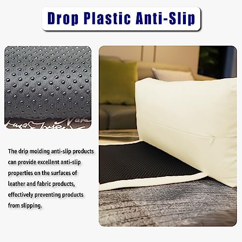 Velvet Recliner Headrest Pillow, Non-Slip Neck Support, Ivory