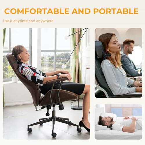Occipital Release Tool for Neck, Suboccipital Release Tool and Shoulder Trigger Point Massager, Deep Tissue Acupressure Massage Tool for Headache, TMJ and Cervical Tension Relief, Hands-Free Design