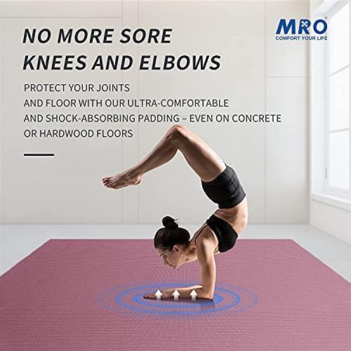 MRO Extra Large Yoga Mat, 12'x6'/9'x6'/7'x5'/6'x4' (9MM)