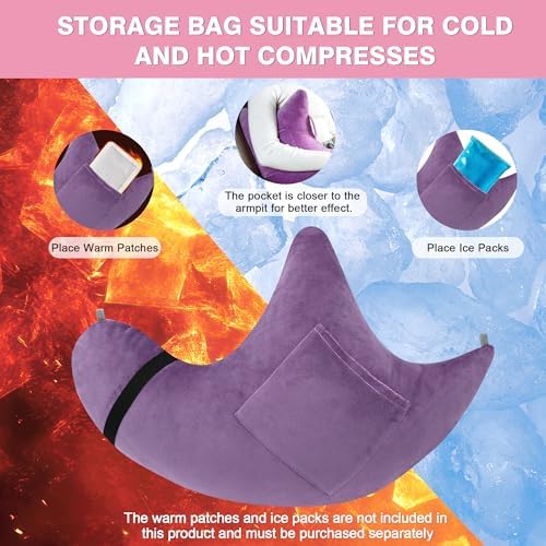 Shoulder Surgery Pillow for Rotator Cuff Pain Impingement Replacement Recovery Aids Side Sleepers Body Post Arm Torn Injury Support Relief Supplies Broken Collarbone Neck Rehab Must Haves