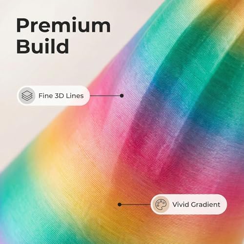 6 Packs Fidget Toys for Adults,Valentines Easter Gift for Him Her, 3D Printed Sensory & Stress Relief Desk Toys with Mesmerizing Colors, Smooth Gliding Motion for Anxiety Relief and Focus