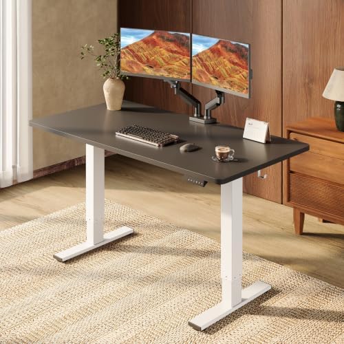 SANODESK 1'' Thick One-Piece 55 x 28'' Height Adjustable Standing Desk