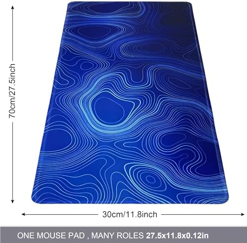 Large Mouse Pad-70x30 Blueline