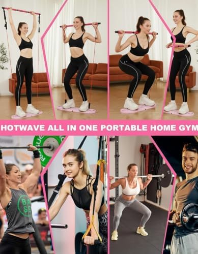 HOTWAVE Push Up Board, Portable PushUp Board, Foldable 20 in 1 Push Up Bar