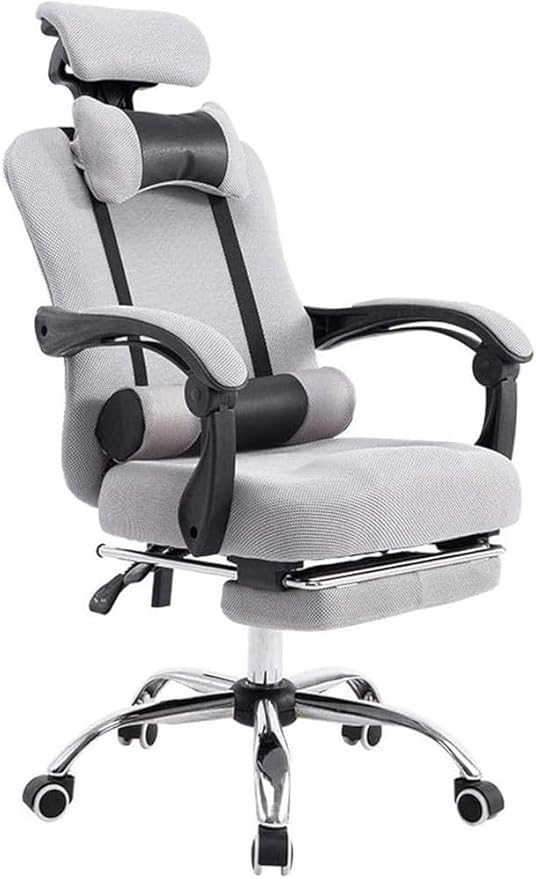 Breathable Mesh Office Chair with Adjustable Height Comfortable Desk Chair for Home & Office Use(Black)