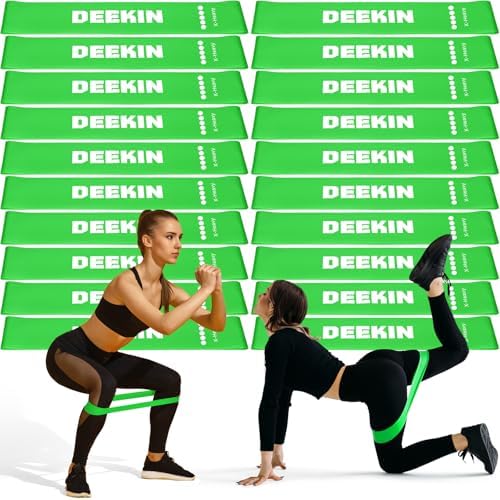Deekin 20 Pcs Resistance Bands Loop Exercise Bands