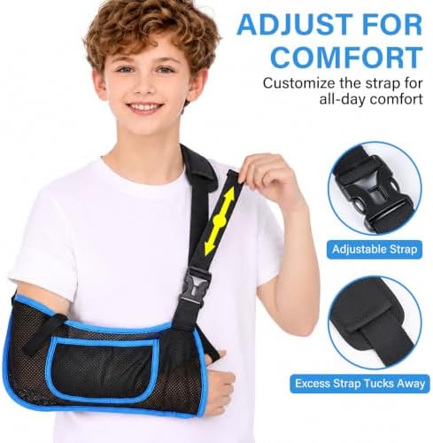 Mesh Shower Arm Sling Shoulder Immobilizer for Shoulder Surgery Recovery