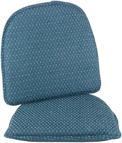 Klear Vu Raindrop The Gripper Non Slip Chair Cushions, Soft & Comfortable Seat Pad, Sitting Pillow for Kitchen, Dining or Office, 2 Count (Pack of 1), Wedge