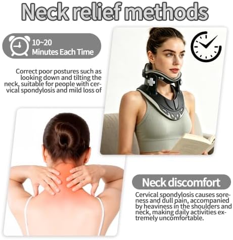 Neck Stretcher Traction for Cervical Pain Relief & Spine Support