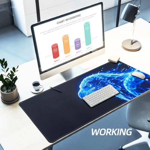 Decorative Large Mouse Pad-70x30 Blueagle