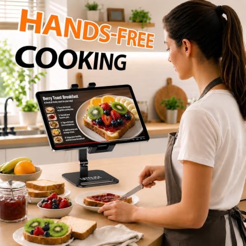 Urmust Portable Monitor Stand with 360° Rotating Base C-S
