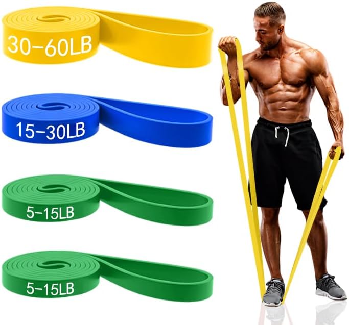 5PCS Resistance Bands for Working Out, Pull Up Assistance Bands Set