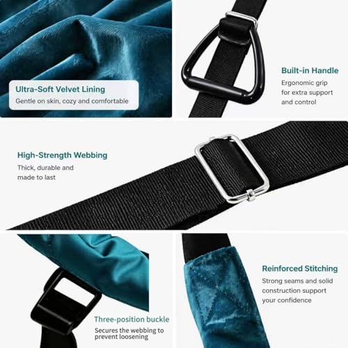 Cervical Neck Traction Device Over Door for Decompression Home Physical Therapy, Suitable for Family and Close Friends.