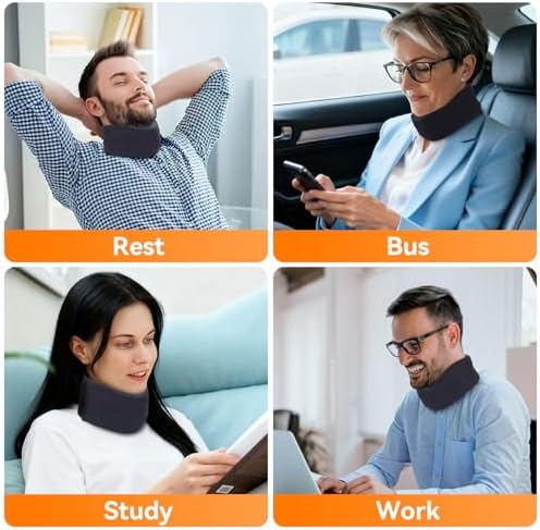 Neck Brace for Sleeping,Soft Foam Cervical Collar Neck Support