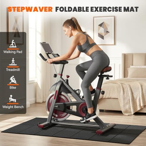 Stepwaver Walking Pad Mat, 68"x24", Treadmill Mat for Hardwood Floors