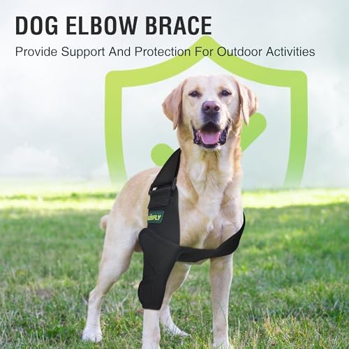 Dog Elbow Brace for Small Dogs, Shoulder Support & Easy Movement