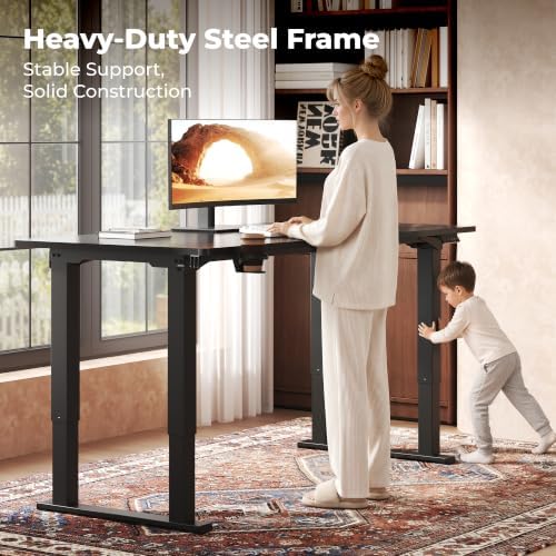 71x31 4 Leg Dual Motor Standing Desk for Home Office