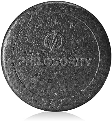 Philosophy Gym 12" High-Density Foam Roller for Exercise, Massage, Muscle Recovery - Round, Black