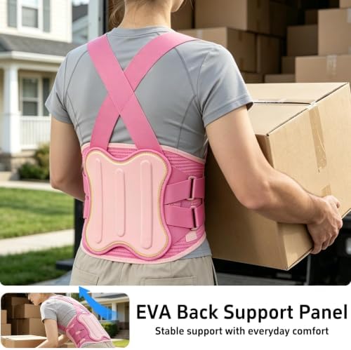 Work Back Brace for Men and Women Posture Corrector Lower Back Support