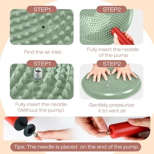 Amylove Wiggle Seat Inflated Wobble Cushion for Sensory Kid