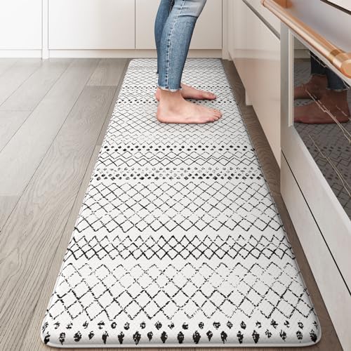 KIMODE Kitchen Runner Rug,17.3" x 59" Anti Fatigue Kitchen Mats for Floor