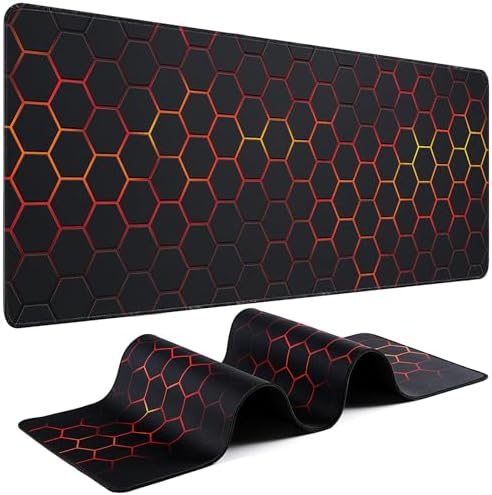Mouse Pad Gaming - Desk Mat for Keyboard and Mouse - Large Mouse Pads for Desk, Gaming Mousepad with Non-Slip Base, Desks Pad (31.5" X 11.8") for Game, Office and Home