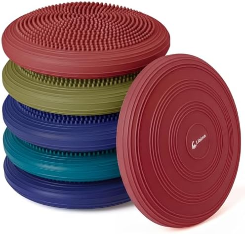 Libima 6 Pcs Sensory Cushion Wobble Seat 13 Inches