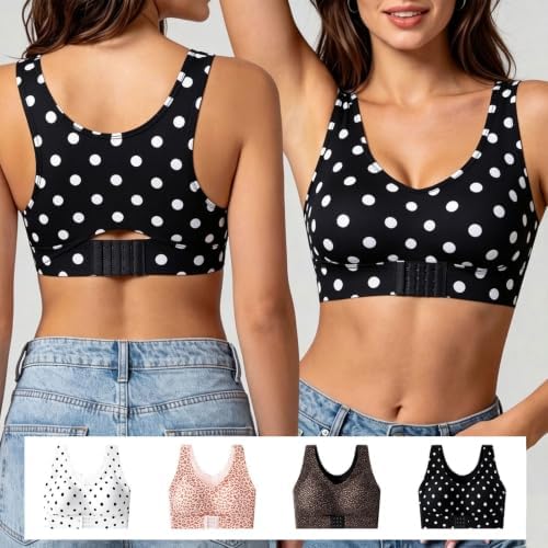 Posture Corrector Bra for Women Wireless Back Support Plus Size Sports Bra