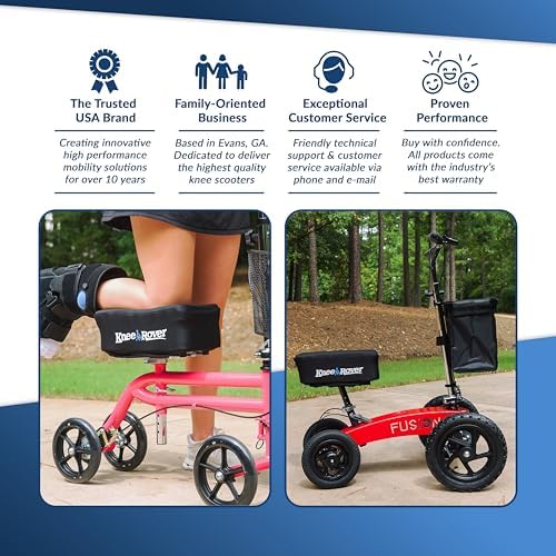 KneeRover Memory Pad Knee Scooter Pad Cover Cushion Accessory