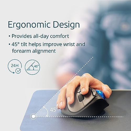Kensington Orbit Trackball & Wireless Ergo Trackball Mouse Bundle