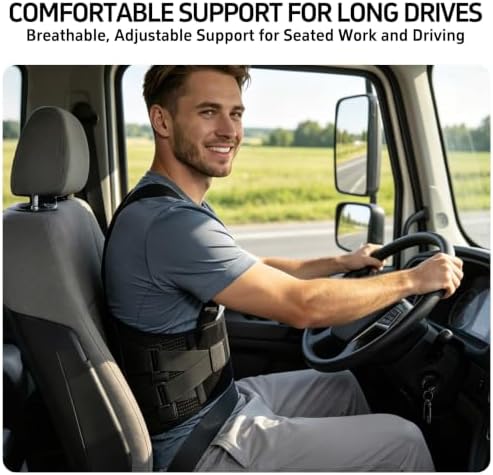 Work Back Brace for Men and Women Posture Corrector Lower Back Support