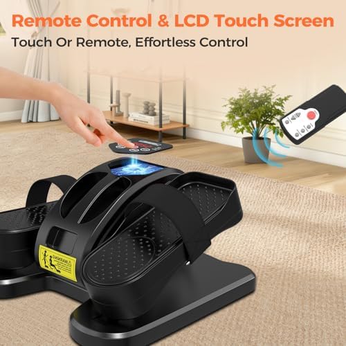 ESL Under Desk Elliptical, Electric Elliptical Leg Exerciser for Seniors
