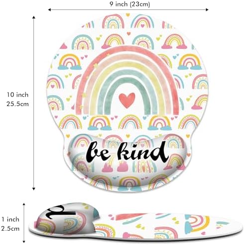 Inspirational Ergonomic Mouse Pad with Wrist Rest for Desk Work Office