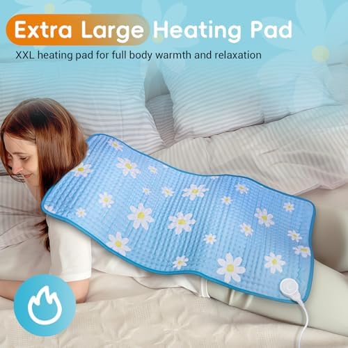 Comfytemp Extra Large Heating Pad for Back Period, 33''x 17'' FSA Eligible