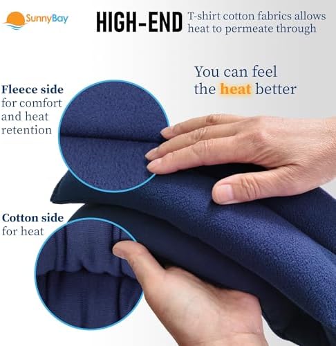 SunnyBay Heating Pad, Neck and Shoulder Wrap, 26x4 inch, 2 Pack