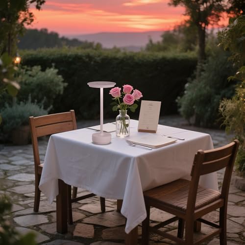 2 Pack Cordless Table Lamps Rechargeable, 5000mAh LED Table Light