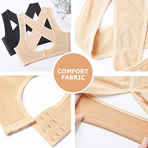 Werena Women Posture Corrector Back Brace Support Bra Shaper Vest Sleeveless Shapewear Tops