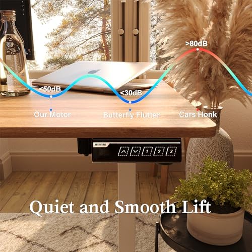 Monomi Electric Standing Desk 55"x24"Height Adjustable Sit Stand Desk