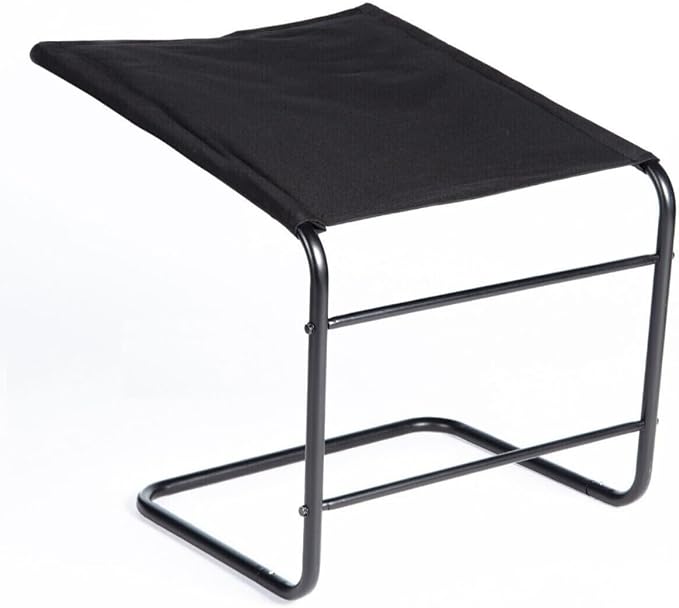 Supportive Leg Rest Reduce Swelling Pain Relaxation Improve Circulation Black Padded Foot Rest Ottoman