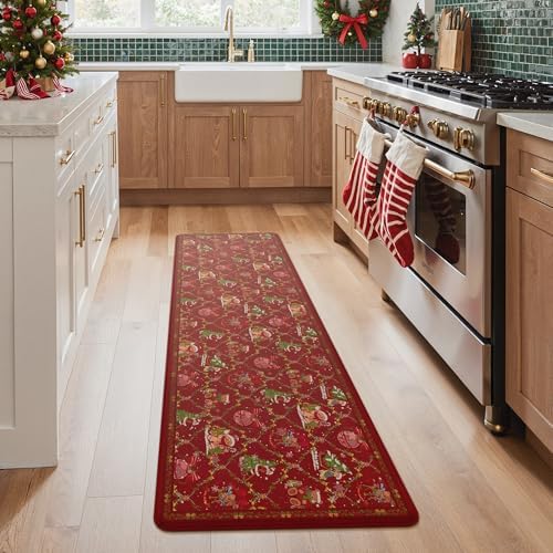 GENIMO Anti Fatigue Kitchen Runner Mats for Floor, Cushioned Standing Mats