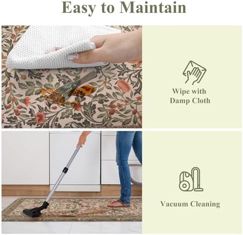KIMODE Kitchen Mats Anti Fatigue,Cushioned Kitchen Rugs Runner