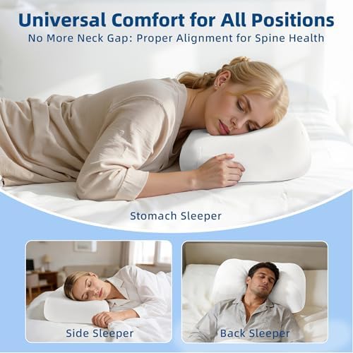 Ergonomic Memory Foam Pillow for Side & Back Sleepers
