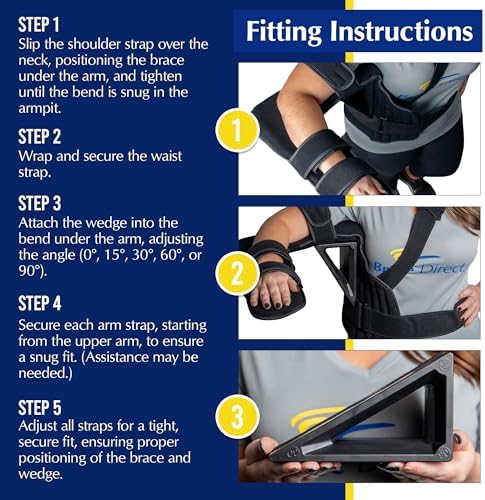 Shoulder Abduction Immobilizer - Rotator Cuff & Frozen Shoulder
