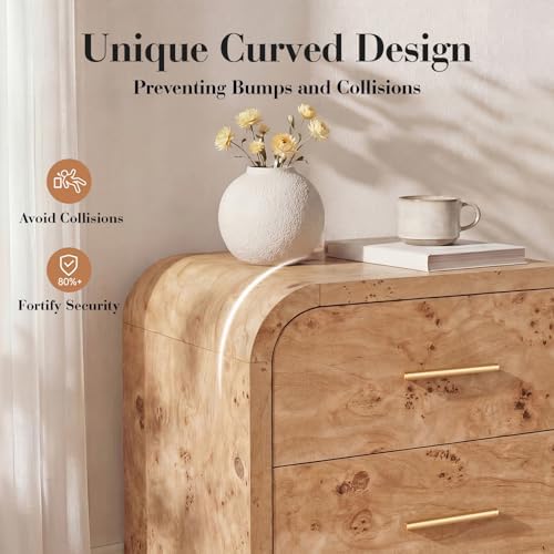 Night Stand Set of 2, 2-Drawer