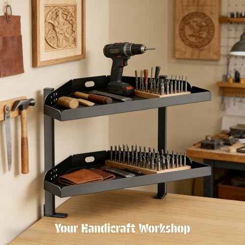 CanKing Desk Clamp Shelf, 16 Inch Corner